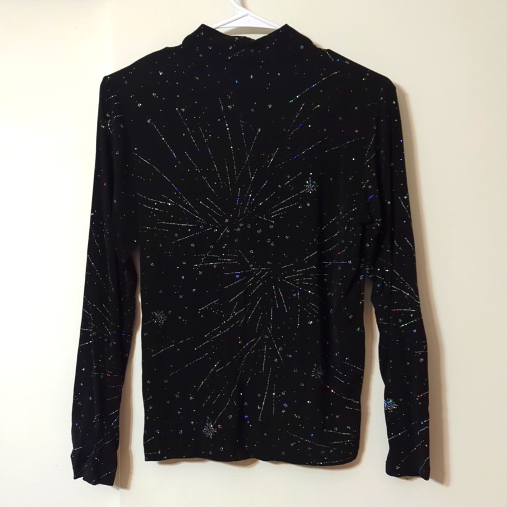 Long Sleeve Glitter Shirt